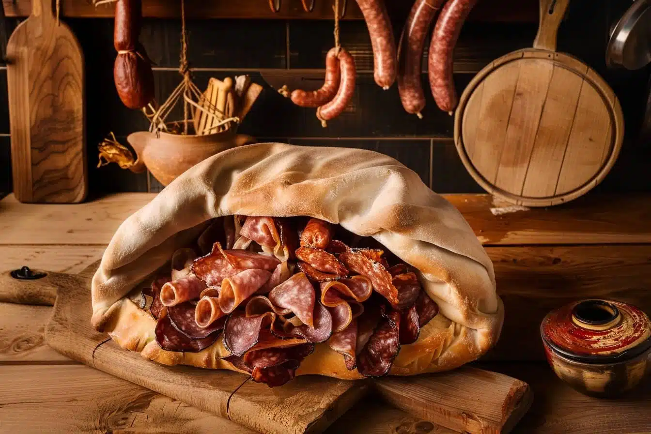 Recette authentique de béret basque fourré à la charcuterie - Saveurs locales