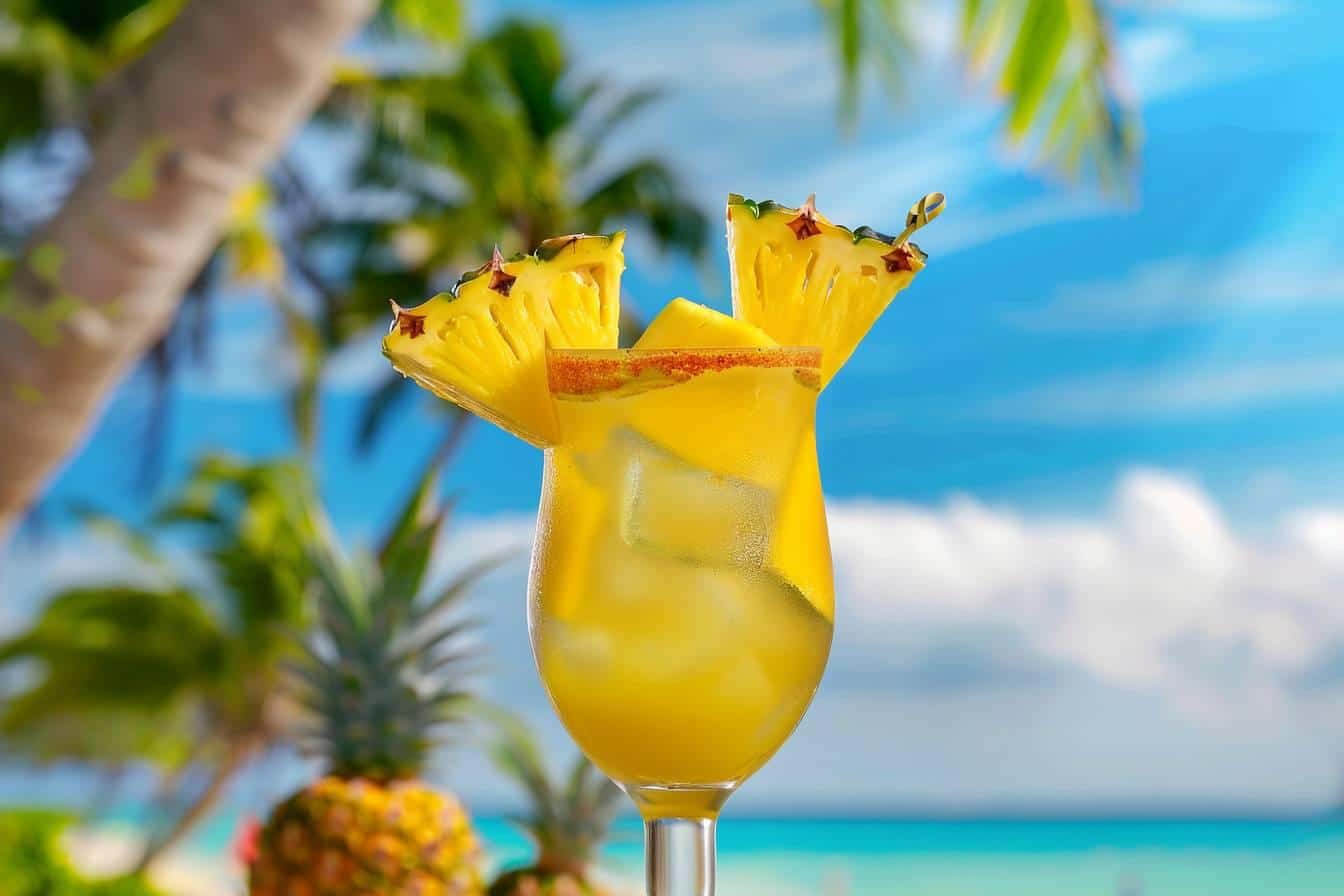 Recette de rhum arrangé ananas mangue : cocktail exotique et savoureux