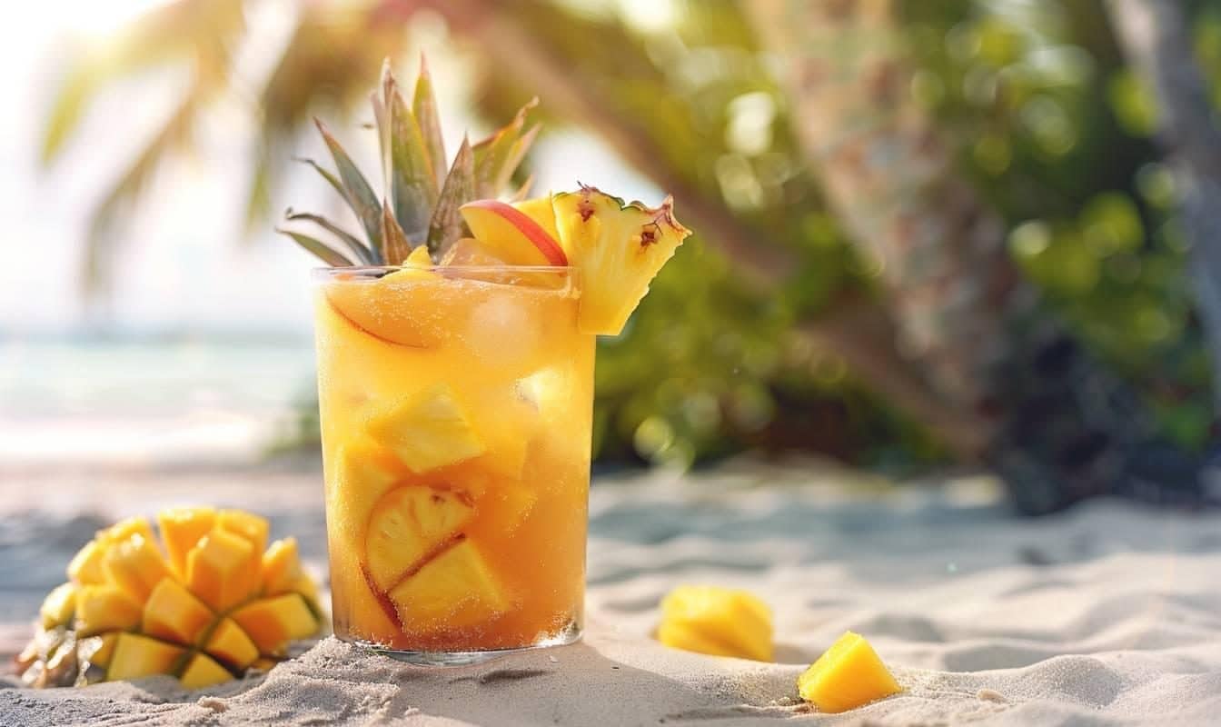 Recette de rhum arrangé ananas mangue : cocktail exotique et savoureux