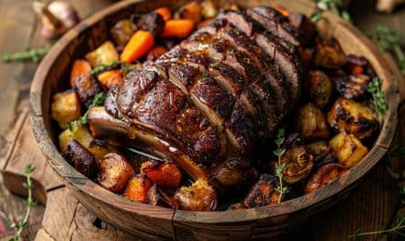 Souris d'agneau au miel et thym : recette gourmande et facile à réaliser