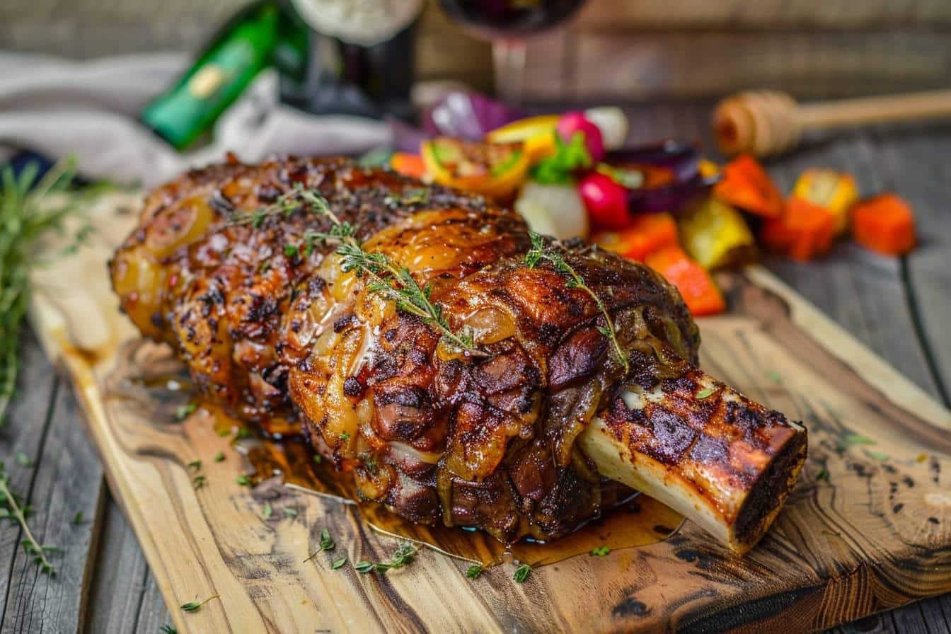 Souris d'agneau au miel et thym : recette gourmande et facile à réaliser