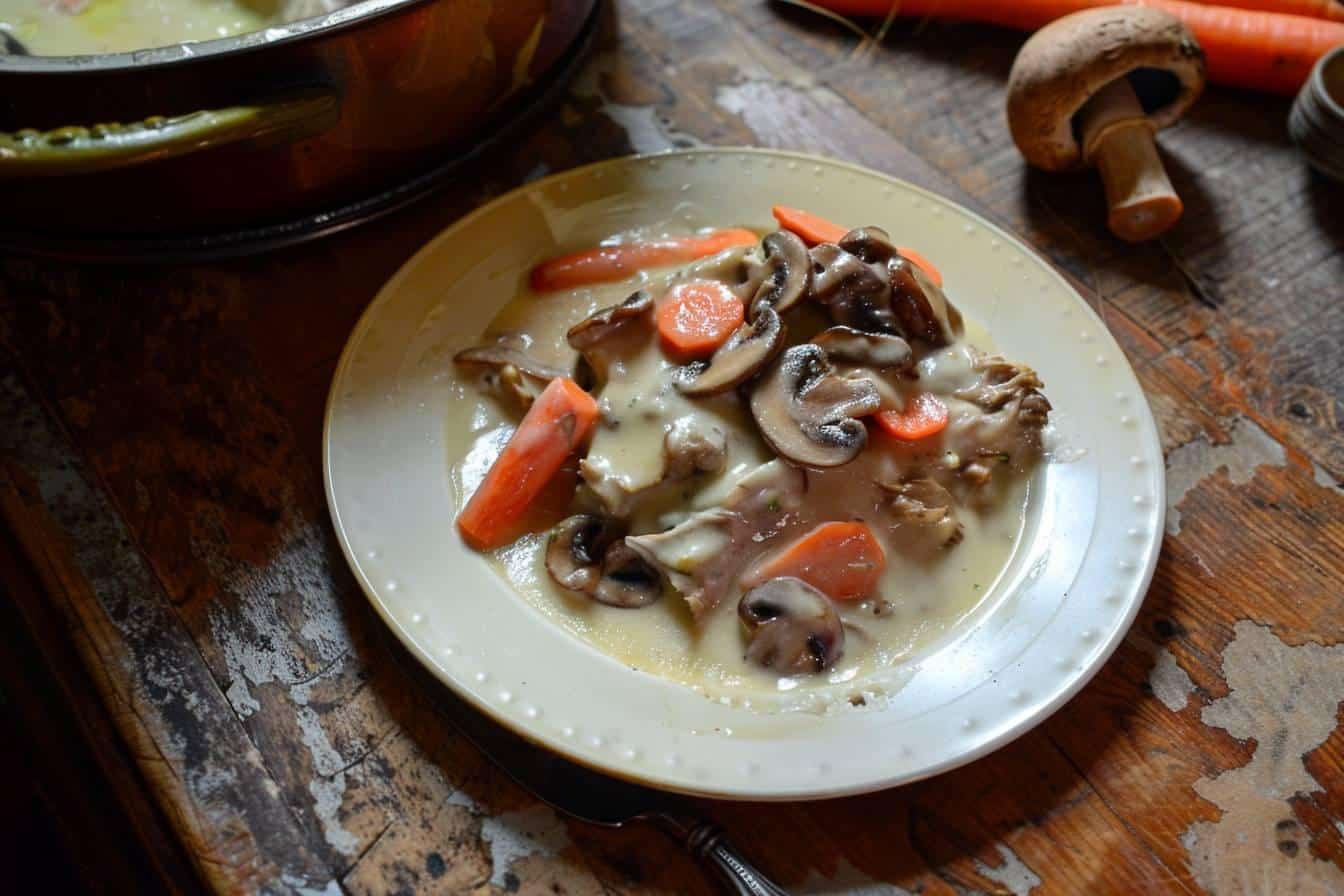 Blanquette de veau facile : recette traditionnelle et rapide à préparer chez vous