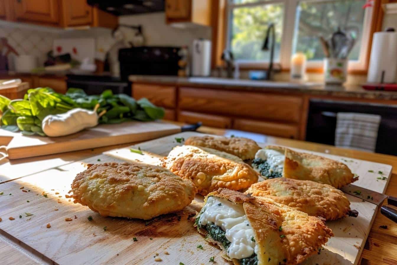 Chaussons de poisson épinard et fromage de chèvre : recette gourmande et facile à réaliser