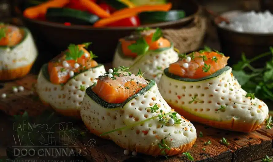 Chaussons aux deux poissons et courgette : une recette saine et gourmande