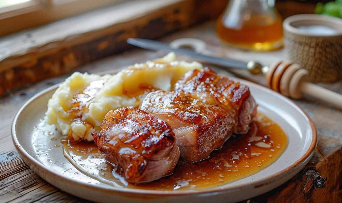 Recette savoureuse : joues de porc au cidre et miel fondant