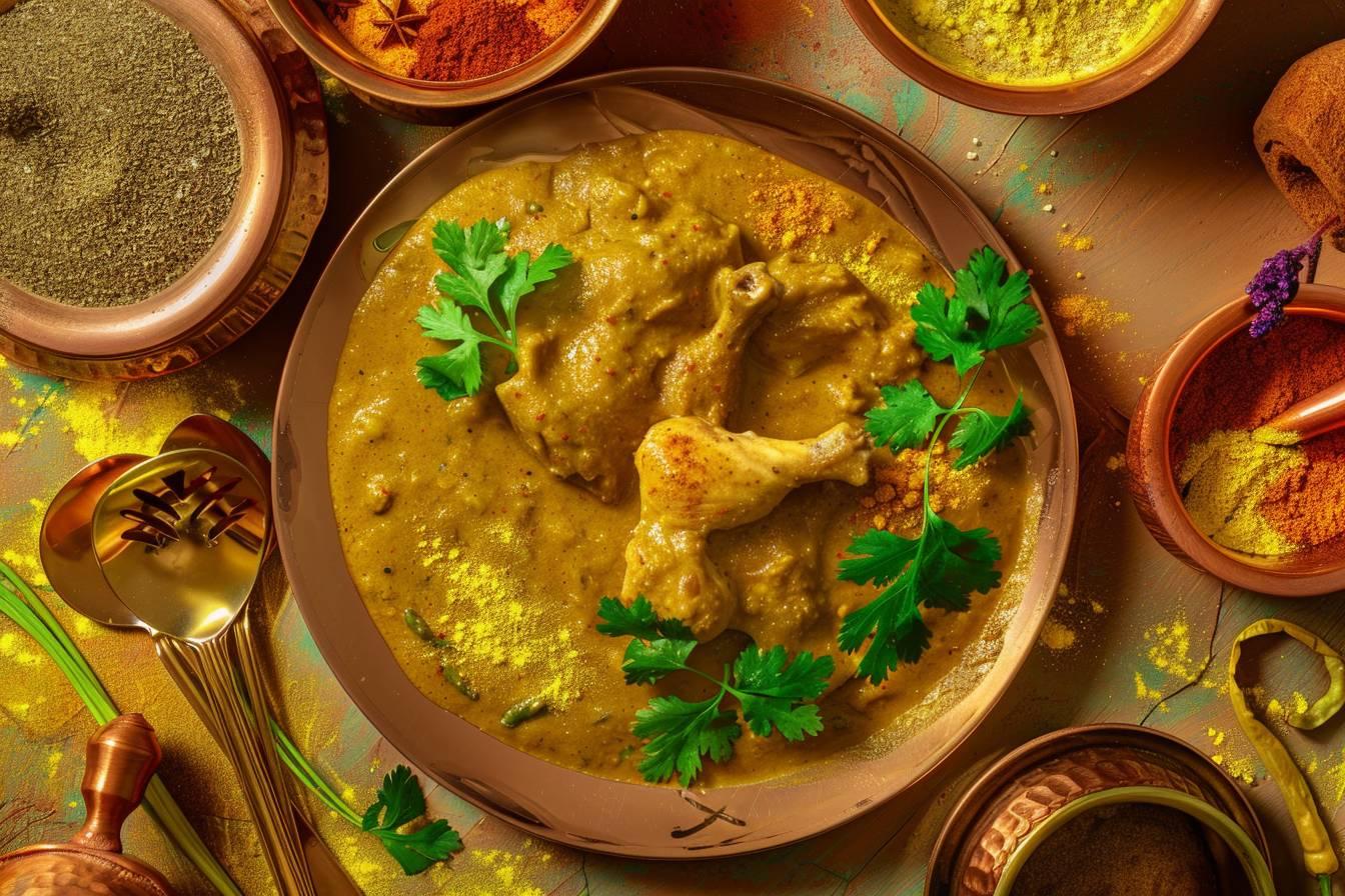 Recette authentique de poulet korma : savourez une explosion de saveurs d'origine indienne