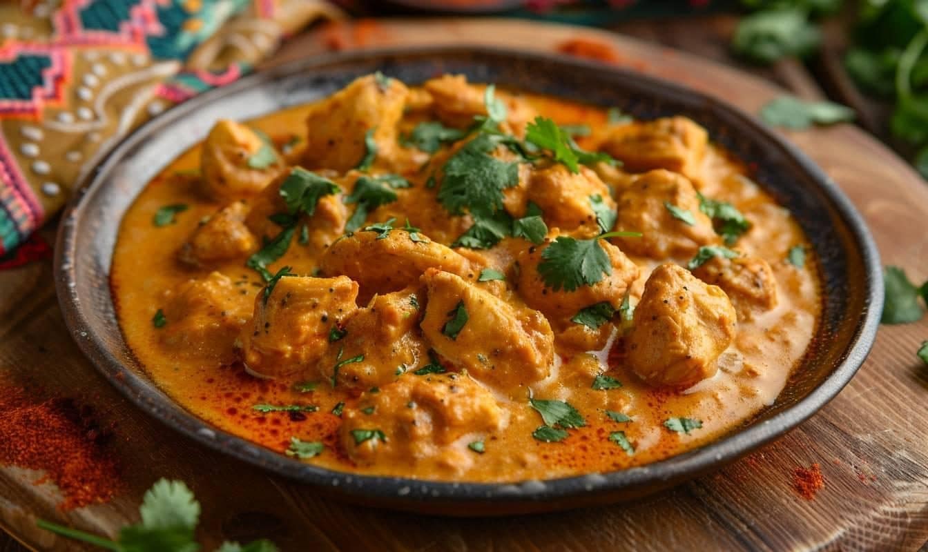 Recette authentique de poulet korma : savourez une explosion de saveurs d'origine indienne