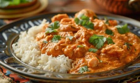 Recette authentique de poulet shahi korma : savourez un plat royal indien inoubliable