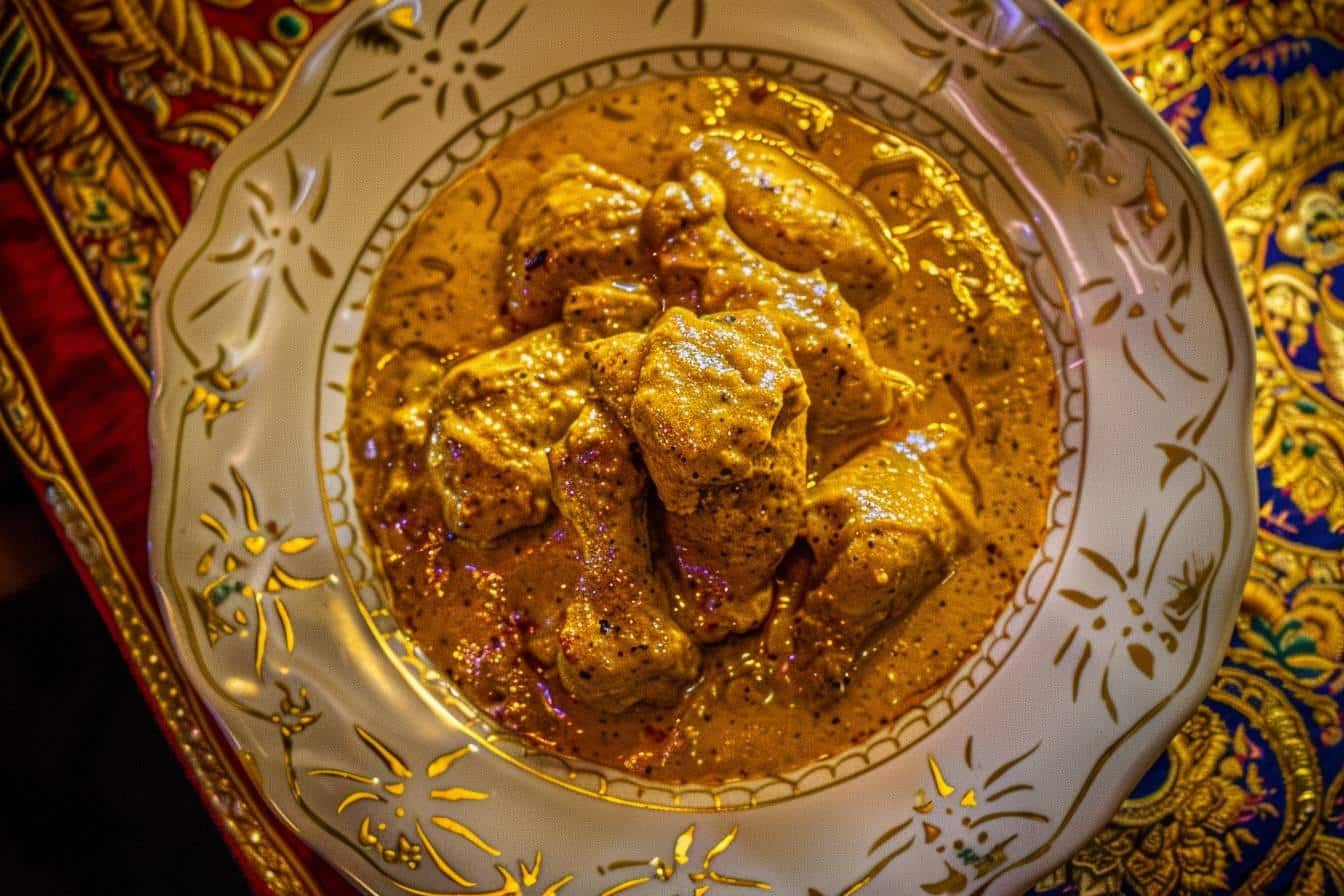 Recette authentique de poulet shahi korma : savourez un plat royal indien inoubliable