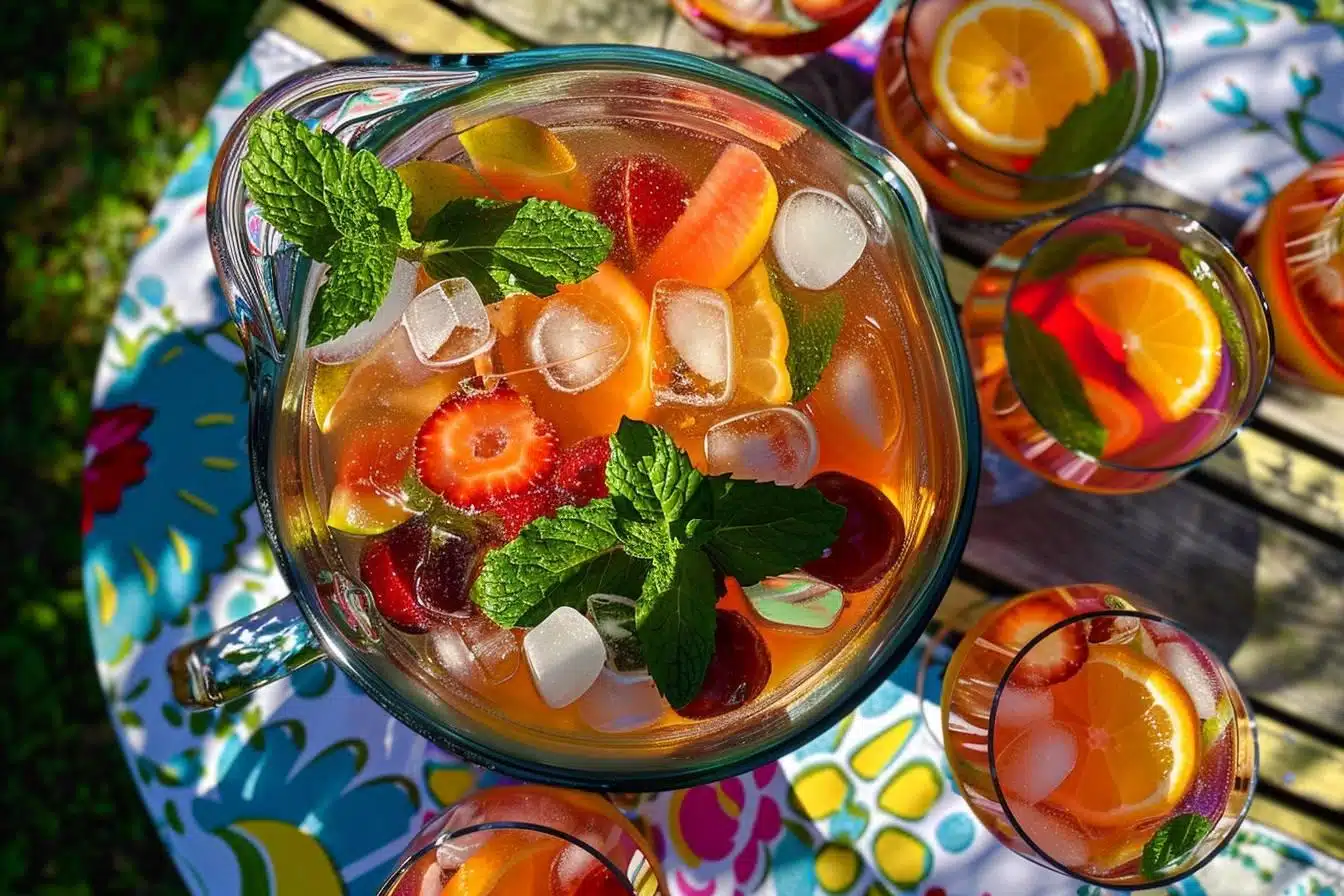 Recette punch simple et délicieux inratable : votre cocktail parfait pour cet été