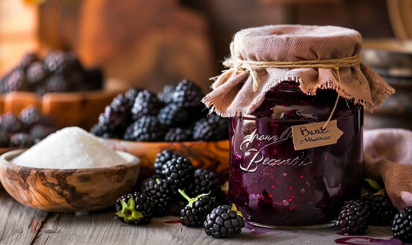 Confiture à la mûre : recette maison pour une douceur fruitée et savoureuse