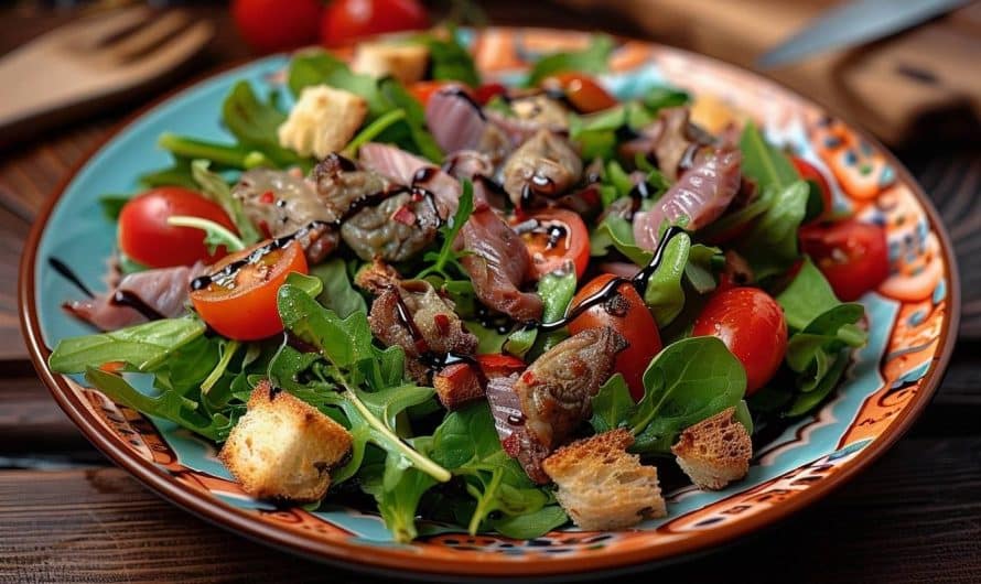 Salade chaude aux gésiers : recette gourmande et facile à préparer