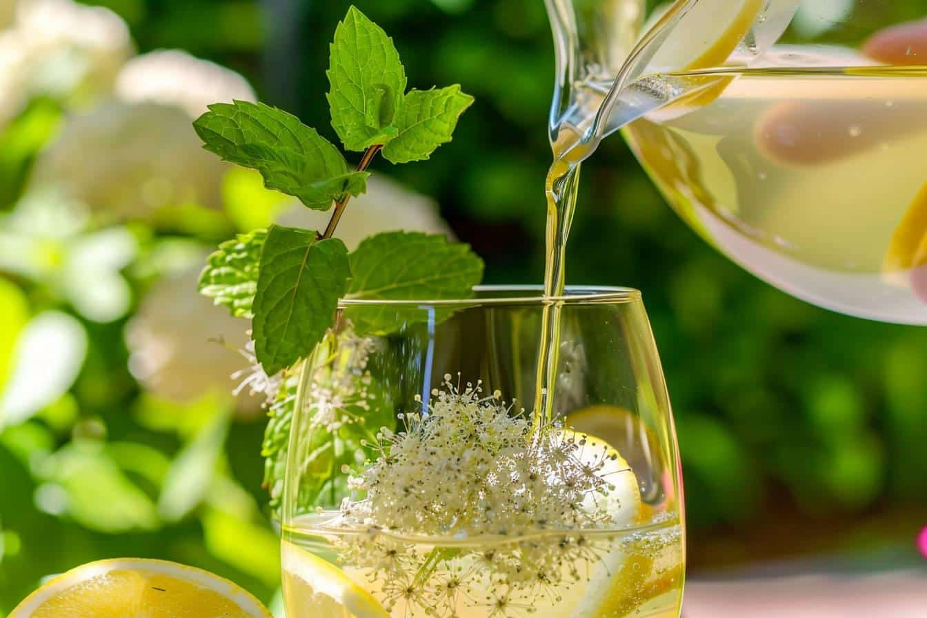 Sirop de fleurs de sureau facile : recette rapide et délicieuse pour désaltérer vos étés