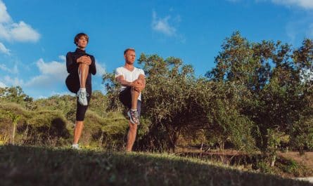 Une course d'orientation en pleine nature