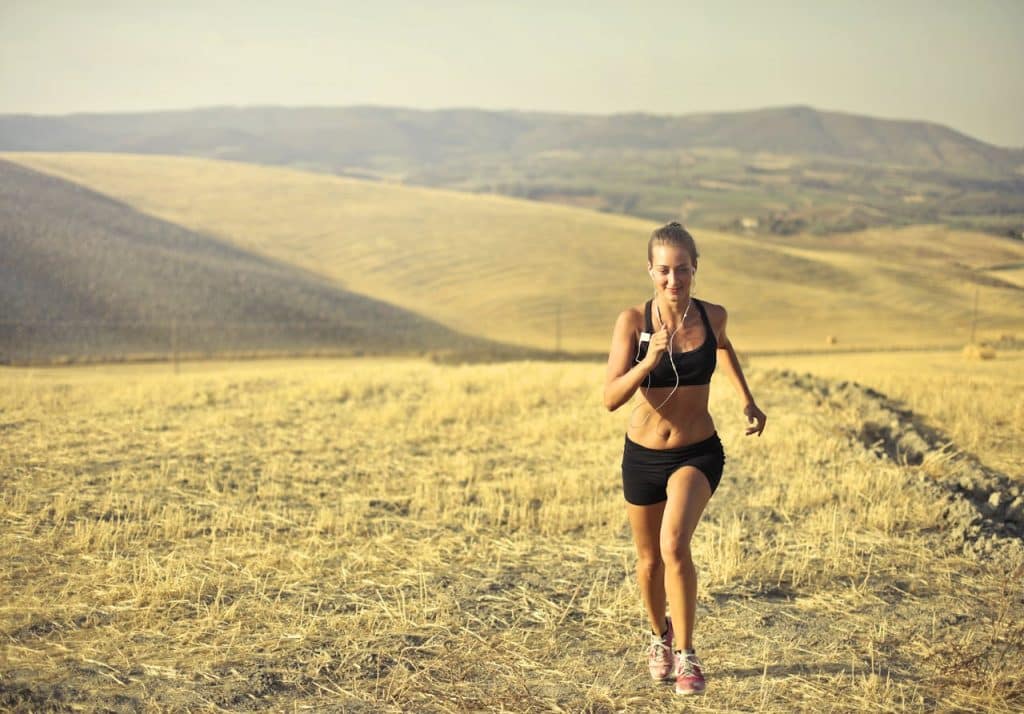 Endurance en course en montagne