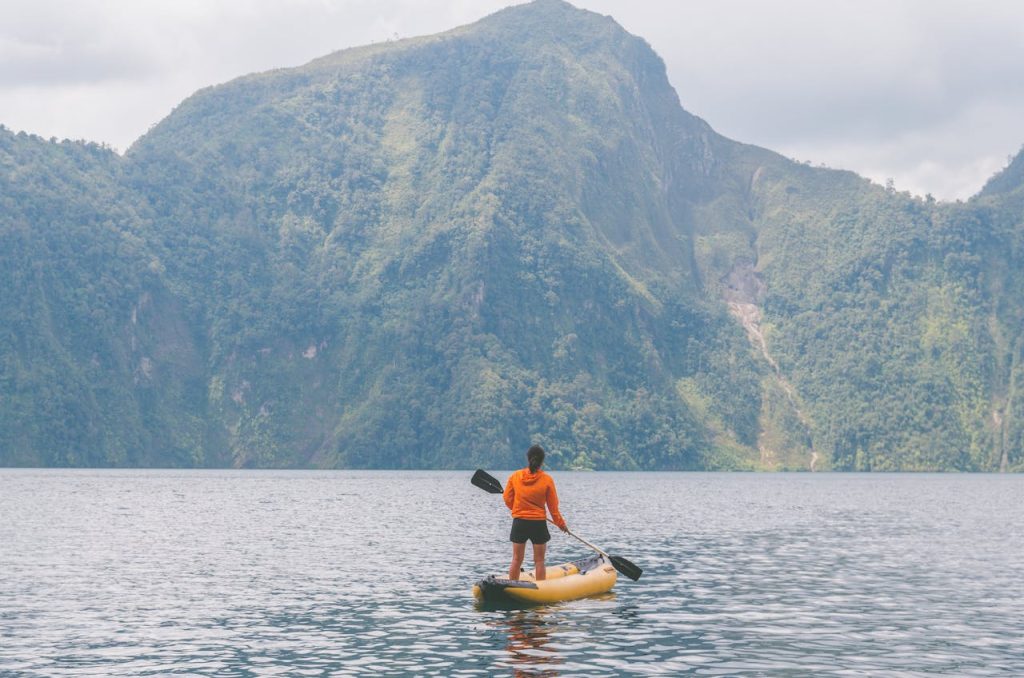 Kayak en pleine nature