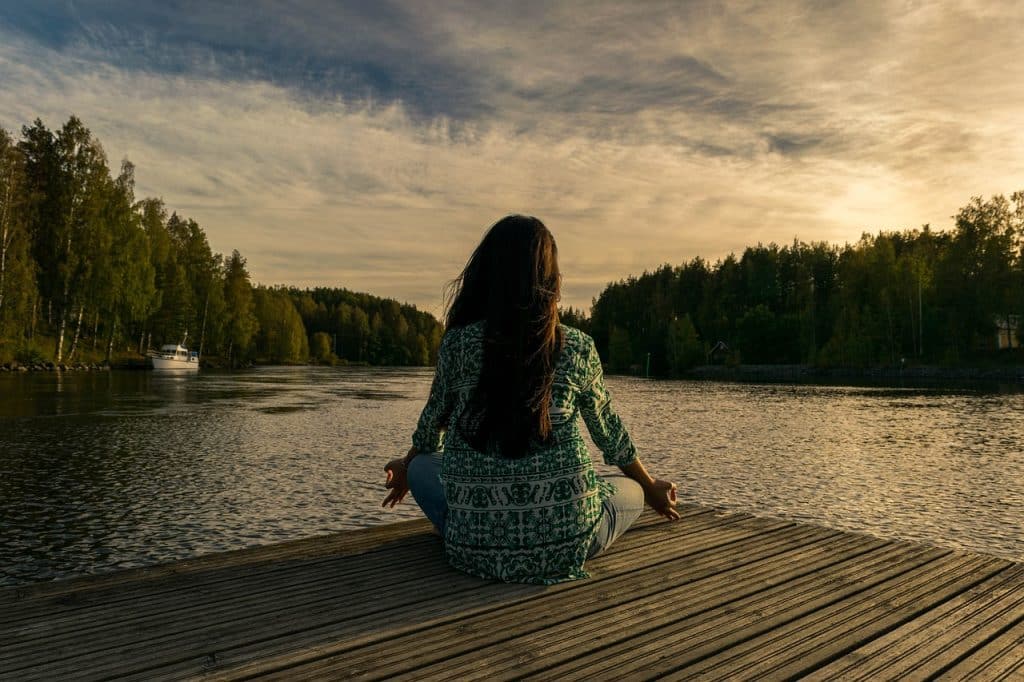 Une méditation en plein air