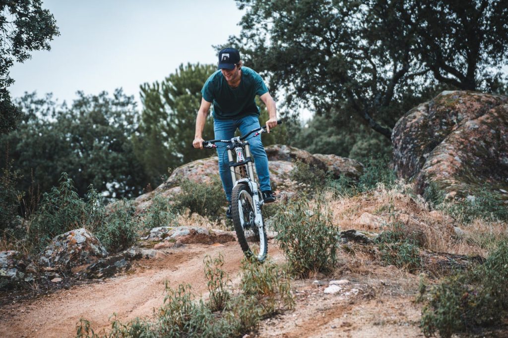 Des pistes de VTT